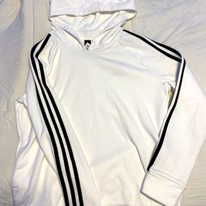 White Adidas Sweatshirt